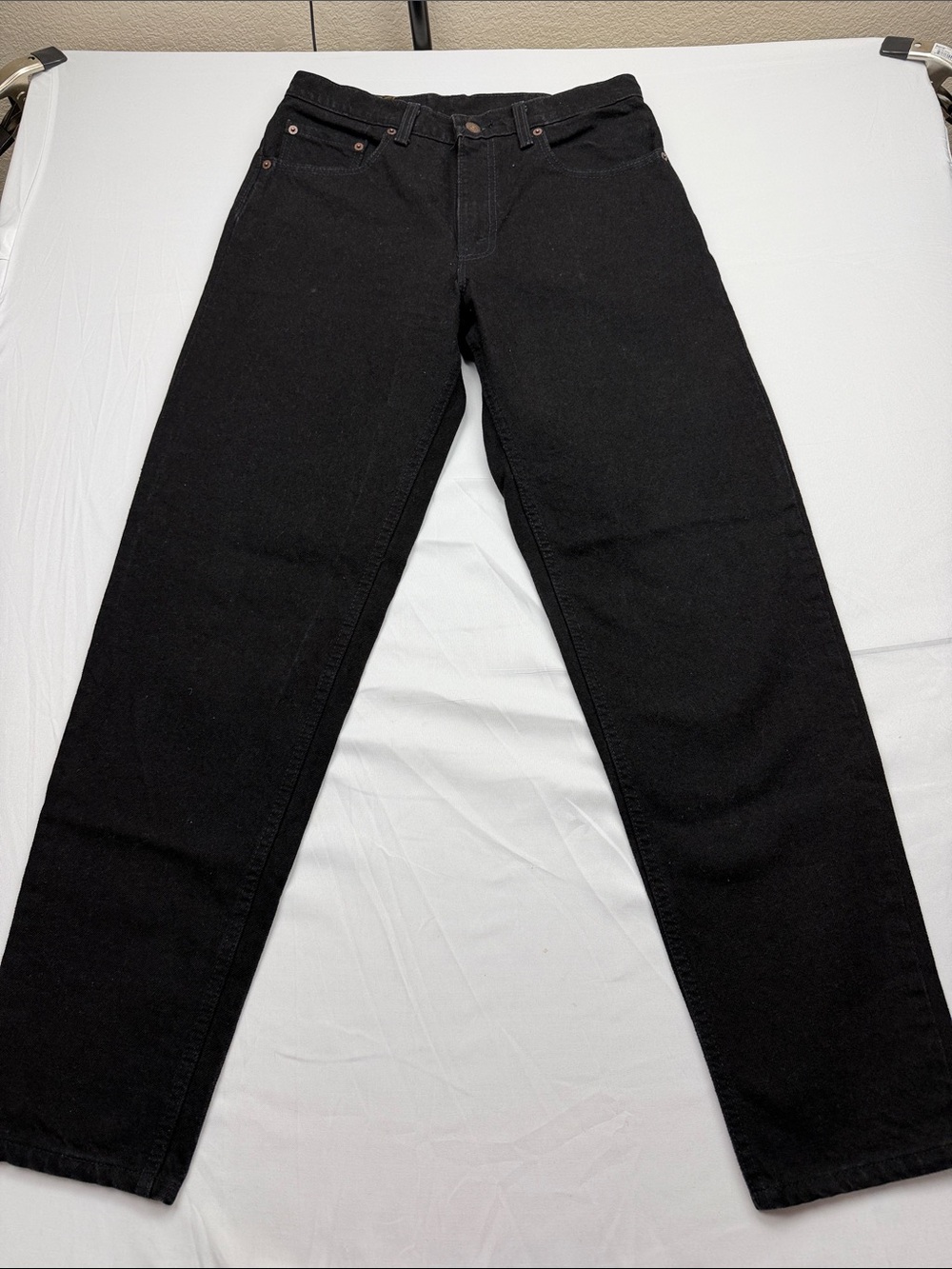Men's Levi’s 550 Black Tapered Leg Jeans